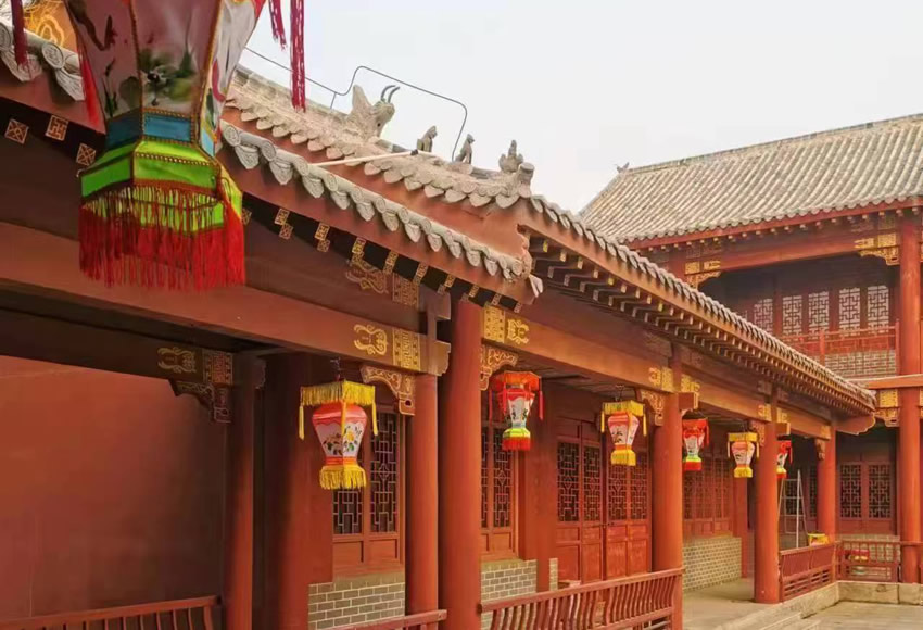 山東德州四女寺鎮的春節亮化-6